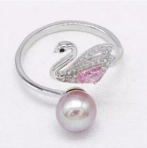 Freshwater pearl rings